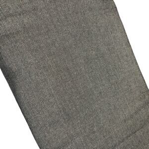 Wool Poly Fabric Black Gray Red Pinstripe Suiting 60" Wide 2.25 Yards